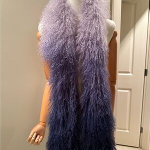 Elegant Purple Ombre Women's Scarf